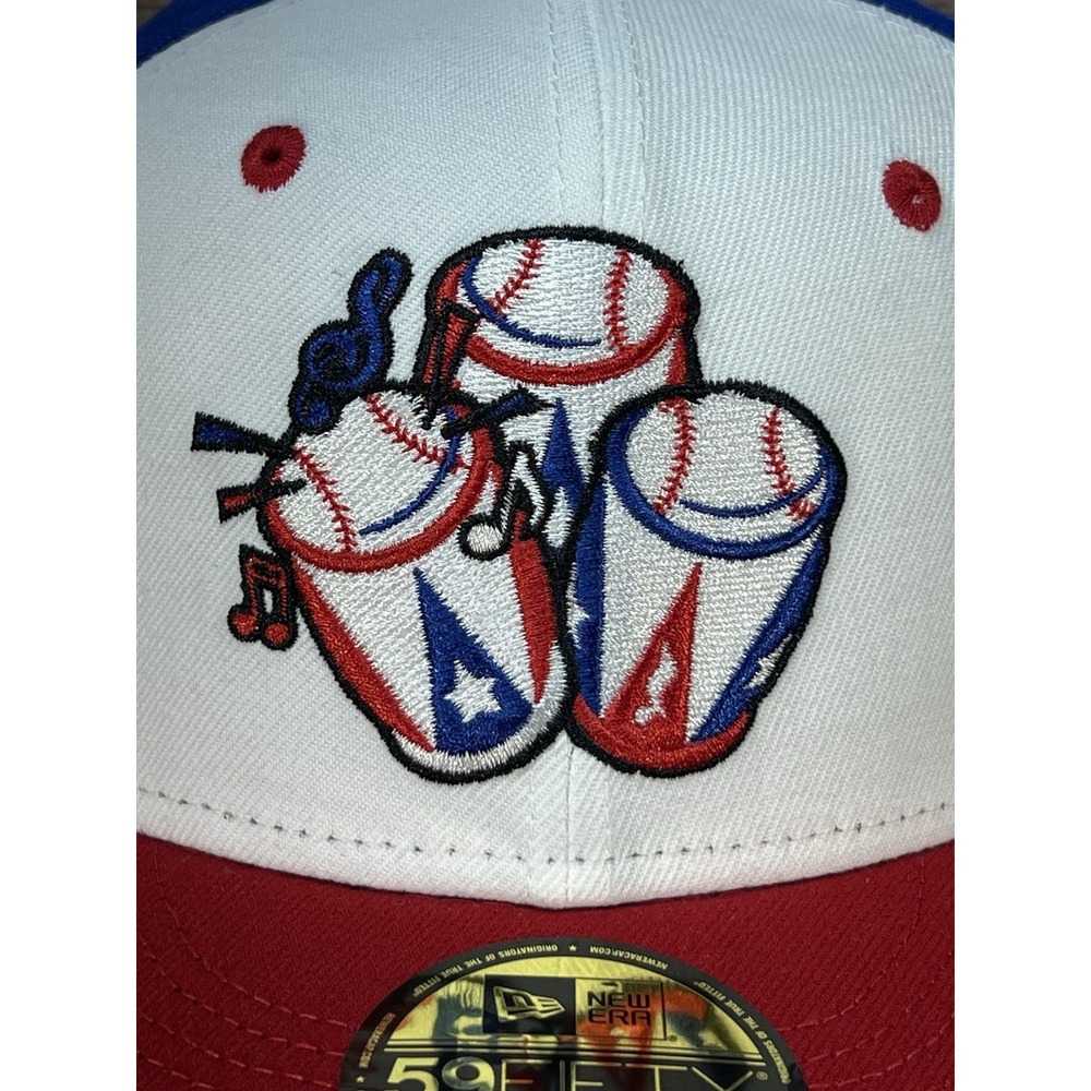 MiLB Syracuse Mets New Era Fitted Hat 7 1/4 - Picture 2 of 9